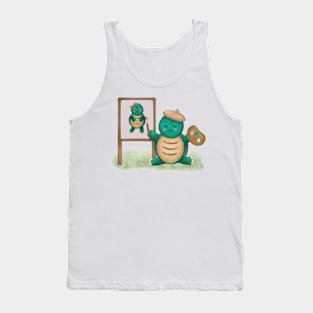 Turtle Painter Tank Top